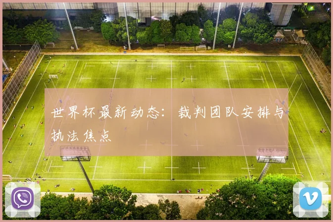 世界杯最新动态:裁判团队安排与执法焦点